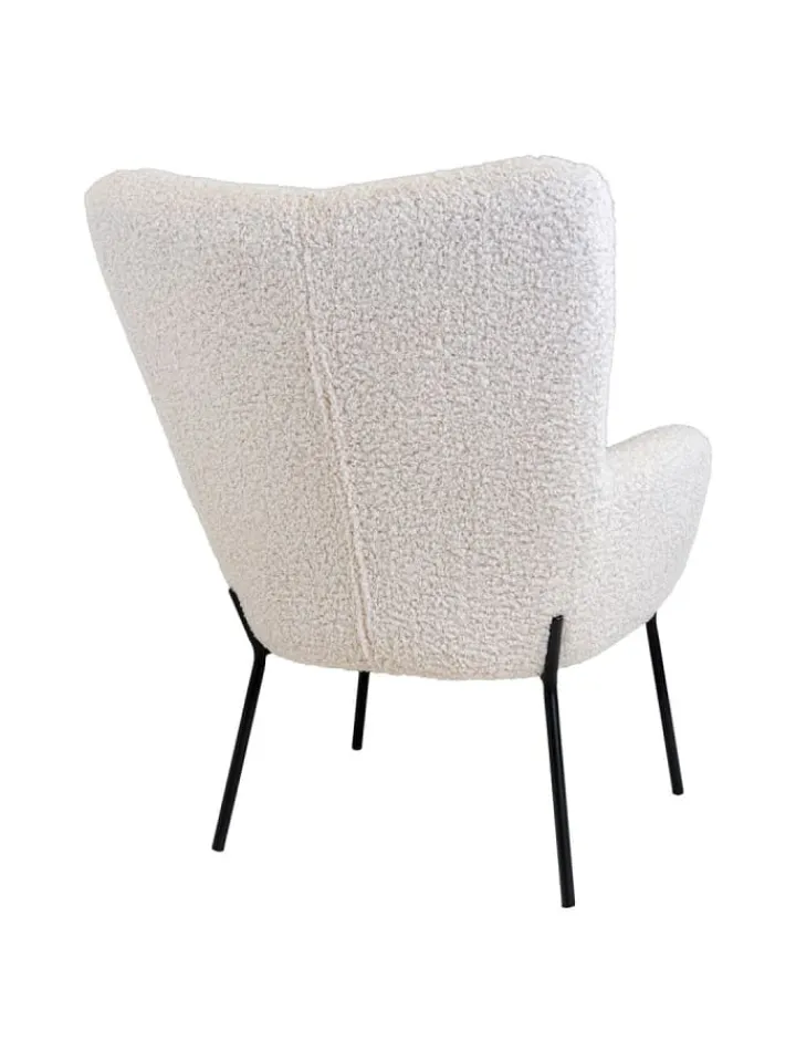 ebuy24 Lammfelle & Co<Sessel Glasgow Weiß 70 x 79 cm