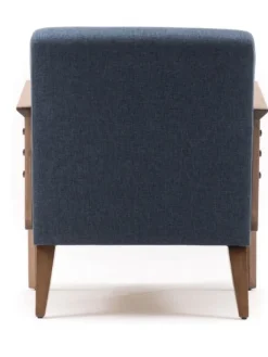 Scandinavia Concept Sitzmöbel<Sessel "Kemer" in Blau - (B)69 x (H)80 x (T)83 cm