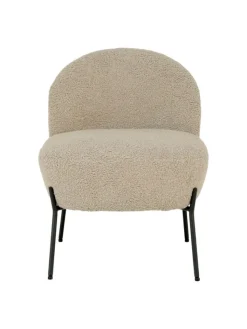 ebuy24 Lammfelle & Co<Sessel Merida Grau 57 x 66 cm
