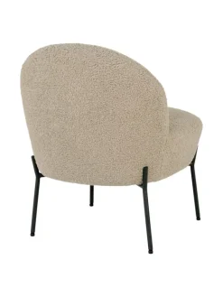 ebuy24 Lammfelle & Co<Sessel Merida Grau 57 x 66 cm