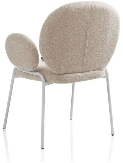 TFT Home Sitzmöbel<Sessel "Pei" in Beige - (B)66 x (H)92 x (T)55 cm