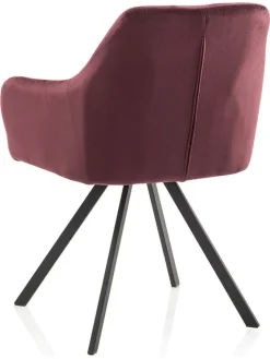TFT Home Sitzmöbel<Sessel "Wrap" in Rot - (B)58 x (H)84 x (T)57 cm