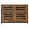 Songmics Regale & Schränke<Sideboard in Braun - (B)100 x (H)70 x (T)35 cm