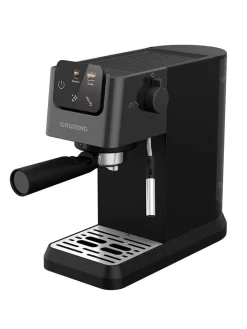 GRUNDIG Küchenelektronik<Siebträgermaschine in Schwarz - (B)14,4 x (H)30,8 x (T)42,3 cm