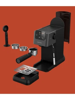 GRUNDIG Küchenelektronik<Siebträgermaschine in Schwarz - (B)14,4 x (H)30,8 x (T)42,3 cm