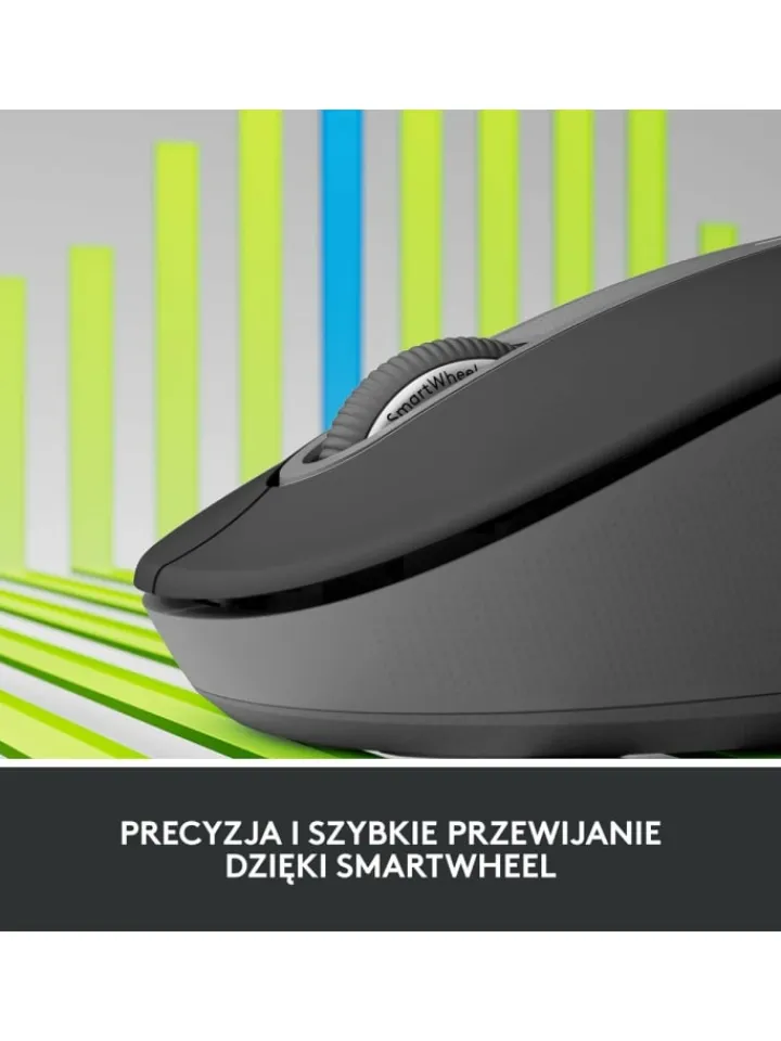 Logitech Tablets, Konsolen & Elektronisches Spielzeug<Signature M650 L for Business kabellose Maus, für große Hände in Schwarz