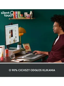 Logitech Tablets, Konsolen & Elektronisches Spielzeug<Signature M650 L for Business kabellose Maus, für große Hände in Schwarz