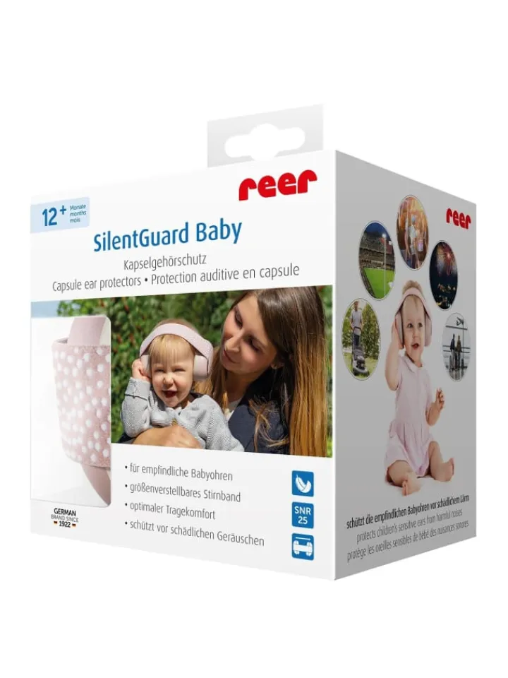 Reer Babymöbel<SilentGuard Baby Kapselgehörschutz Rosa in Rosa ab 12 Monate