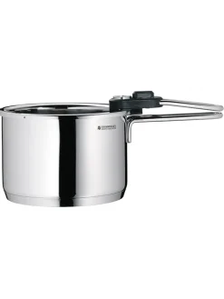 WMF Kochgeschirr<Simmertopf mit Temperaturanzeige in Silber - 1,5 l