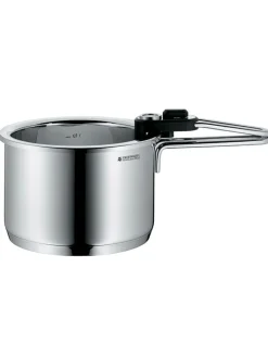 WMF Kochgeschirr<Simmertopf mit Temperaturanzeige in Silber - 1,5 l