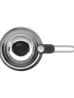 WMF Kochgeschirr<Simmertopf mit Temperaturanzeige in Silber - 1,5 l