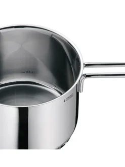 WMF Kochgeschirr<Simmertopf mit Temperaturanzeige in Silber - 1,5 l