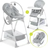 Hauck Babymöbel<Sitn Relax 3in1 - Hochstuhl ab der Geburt, in grau,weiss
