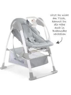 Hauck Babymöbel<Sitn Relax 3in1 - Hochstuhl ab der Geburt, in grau,weiss