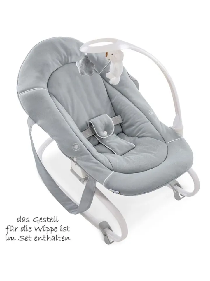 Hauck Babymöbel<Sitn Relax 3in1 - Hochstuhl ab der Geburt, in grau,weiss