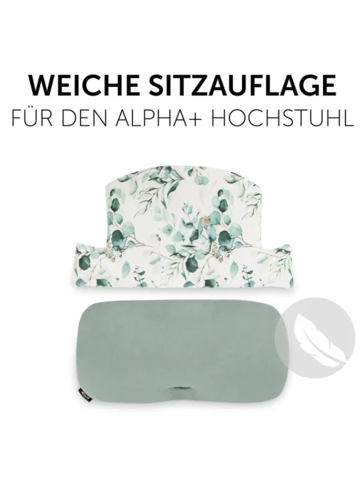 Hauck Babymöbel<Sitzkissen / Hochstuhlauflage für Alpha Hochstuhl in gruen,bunt