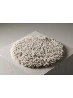 ebuy24 Lammfelle & Co<Sitzkissen Katy Hellgrau 34 x 34 cm