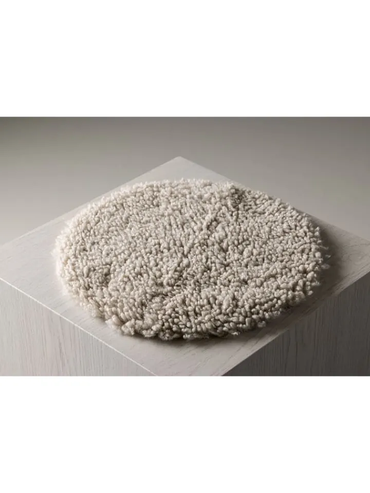 ebuy24 Lammfelle & Co<Sitzkissen Katy Hellgrau 34 x 34 cm