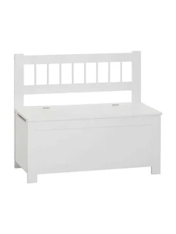 WellHome for Kids Sitzmöbel<Sitztruhe in Weiß - (B)74,5 x (H)64 x (T)34 cm