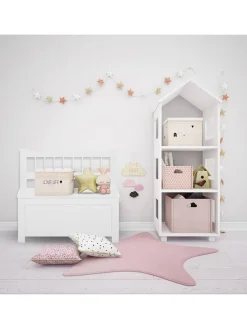 WellHome for Kids Sitzmöbel<Sitztruhe in Weiß - (B)74,5 x (H)64 x (T)34 cm