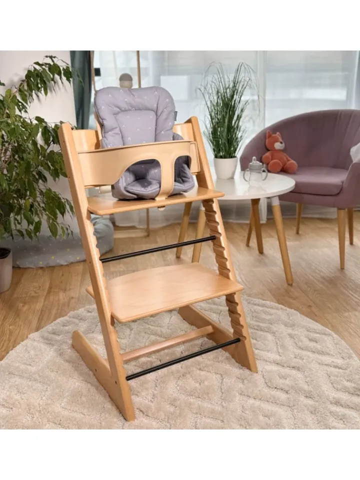 LaLoona Babymöbel<Sitzverkleinerer für Stokke Tripp Trapp Hochstuhl in grau
