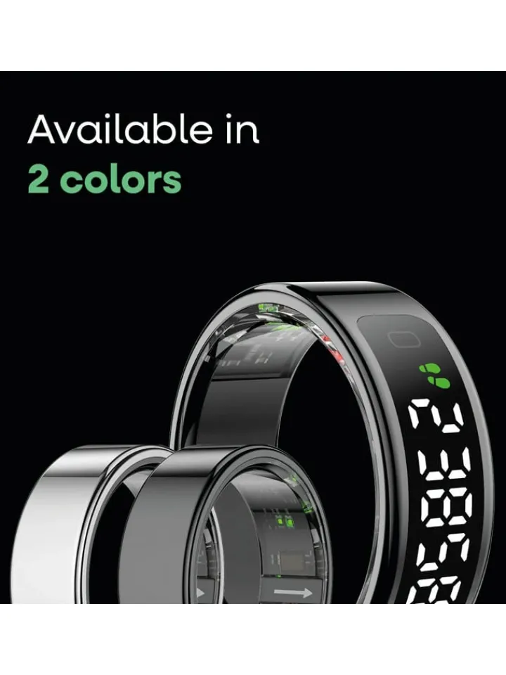 Nolatr Technik|Pflege & Gesundheit<Smart-Ring "Elite VUE" in Silber