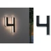 paulmann Außenleuchten<Solar LED Hausnummernleuchte Nummer 4