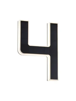paulmann Außenleuchten<Solar LED Hausnummernleuchte Nummer 4