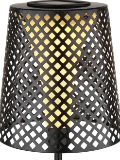 Globo lighting Außenleuchten<Solarleuchte in Schwarz - (B)18 x (H)50 cm