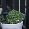 STAR Trading Lichterketten & Dekobeleuchtung<Solar-Lichterkette ,Dew Drop', separates Solarmodul, 50 Tautropfen LED