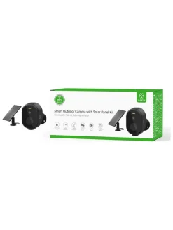Woox Foto & Video<Solar-Outdoor-Kamera "R4253-W" in Weiß