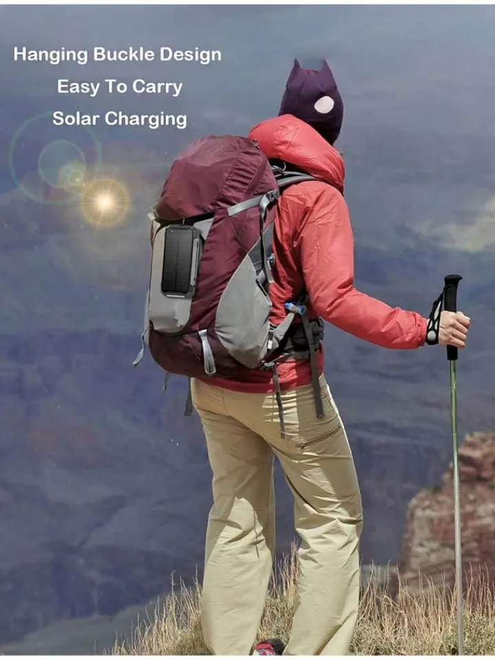 SWEET ACCESS Technikzubehör<Solar-Powerbank 30.000 mAh in Grau