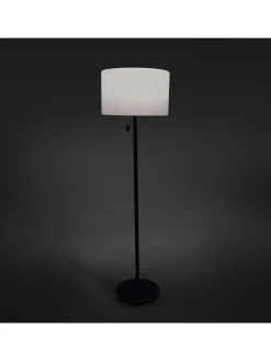 greemotion Stehleuchten<Solar-Stehleuchte in Weiß/ Schwarz - (H)150 cm