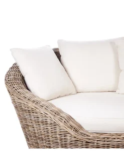 Beliani Gartenmöbel<Sonneninsel CAVO in /Beige - (W) 227 x (H) 80 x (L) 124 cm
