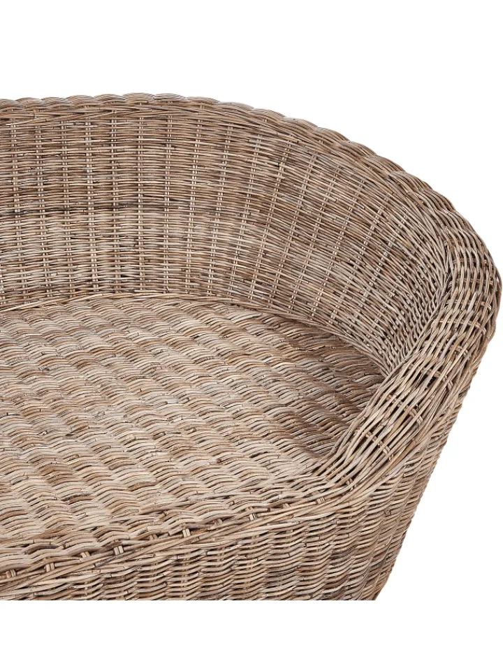 Beliani Gartenmöbel<Sonneninsel CAVO in /Beige - (W) 227 x (H) 80 x (L) 124 cm