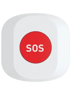 Woox Technikzubehör<SOS-Schalter "R7052 Zigbee" in Weiß/ Rot