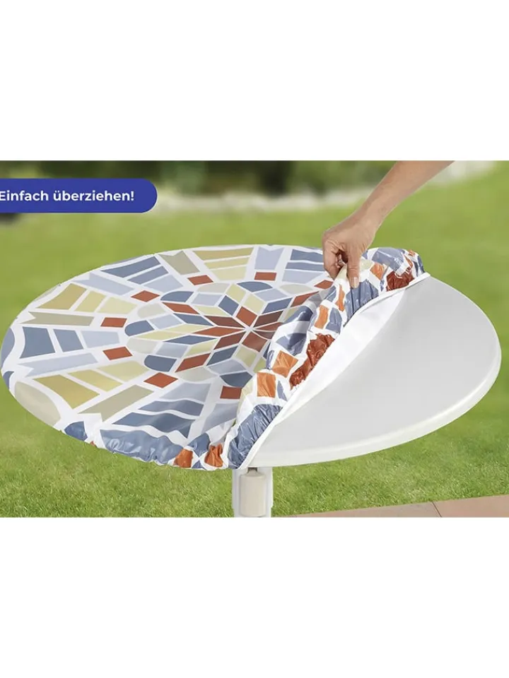 Wenko Küchentextilien|Tisch- & Küchentextilien<Spann-Tischdecke "Maximex" in Bunt - Ø 85 cm