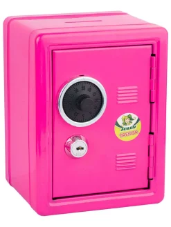 Jolly Wohndekoration<Spardose "Tresor" in Pink - (L)16,5 x (B)12,5 x (H)12 cm