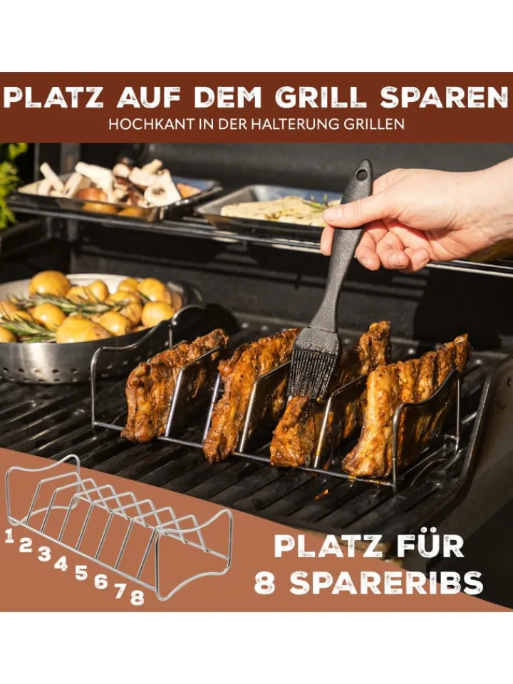 bremermann Grillen<Spare Ribs- und Bratenhalter
