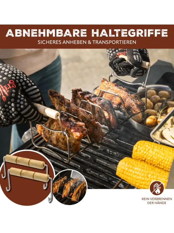 bremermann Grillen<Spare Ribs- und Bratenhalter