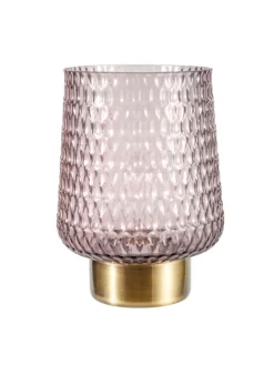 Pauleen Tischleuchten<Sparkling Glamour mobile Tischleuchte Timer Batterie Grau