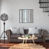 DOCK avenue Spiegel<Spiegel "Atelier" in Schwarz - (B)61,5 x (H)61,5 cm