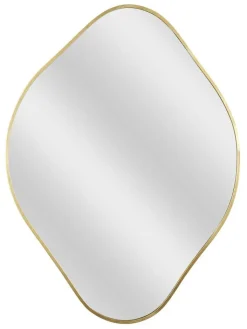 Rétro Chic Spiegel<Spiegel in Gold - (L)60 x (B)44 cm