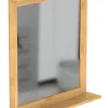 Schütte Spiegel<Spiegel in Hellbraun - (L)76,7 x (B)70,3 cm