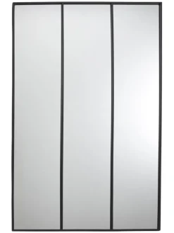 The Concept Factory Spiegel<Spiegel in Schwarz - (B)75 x (H)115 cm