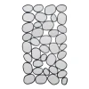 FineBuy Spiegel<Spiegel in Schwarz / Glas / 56x3x99