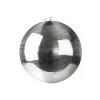 SATISFIRE Lichterketten & Dekobeleuchtung<Spiegelkugel Discokugel Mirrorball D: 30cm in silber