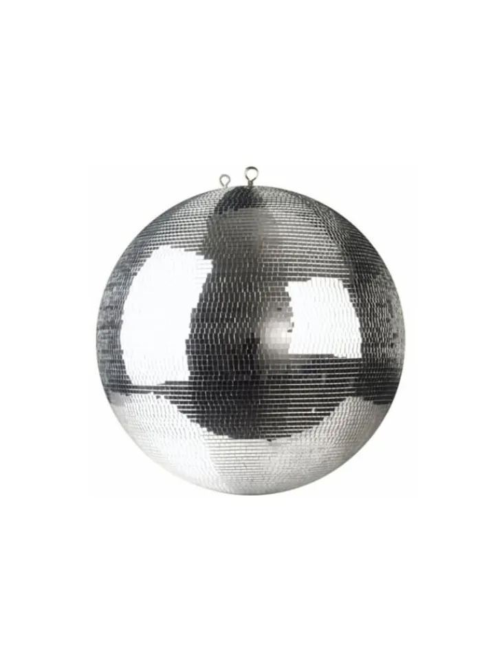 SATISFIRE Lichterketten & Dekobeleuchtung<Spiegelkugel Discokugel Mirrorball D: 30cm in silber