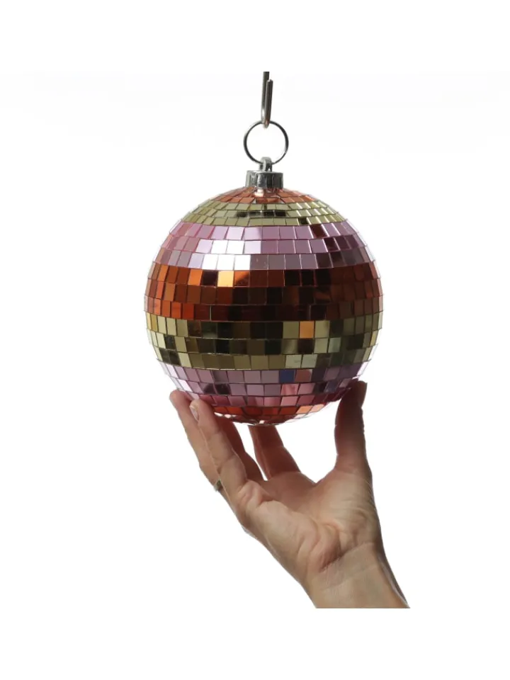 SATISFIRE Lichterketten & Dekobeleuchtung<Spiegelkugel Mirrorball Discokugel D: 15cm in pastellfarben