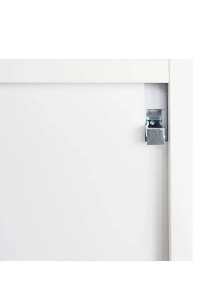 MCW Badezimmermöbel<Spiegelschrank B19b mit 6 Regalböden, Weiß